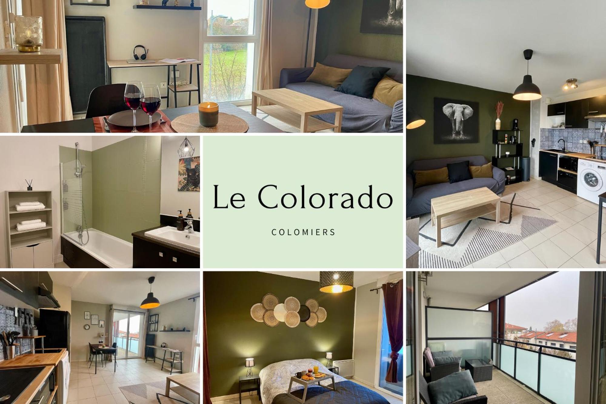Le Colorado - Appartement Proche Airbus Colomiers Exterior photo